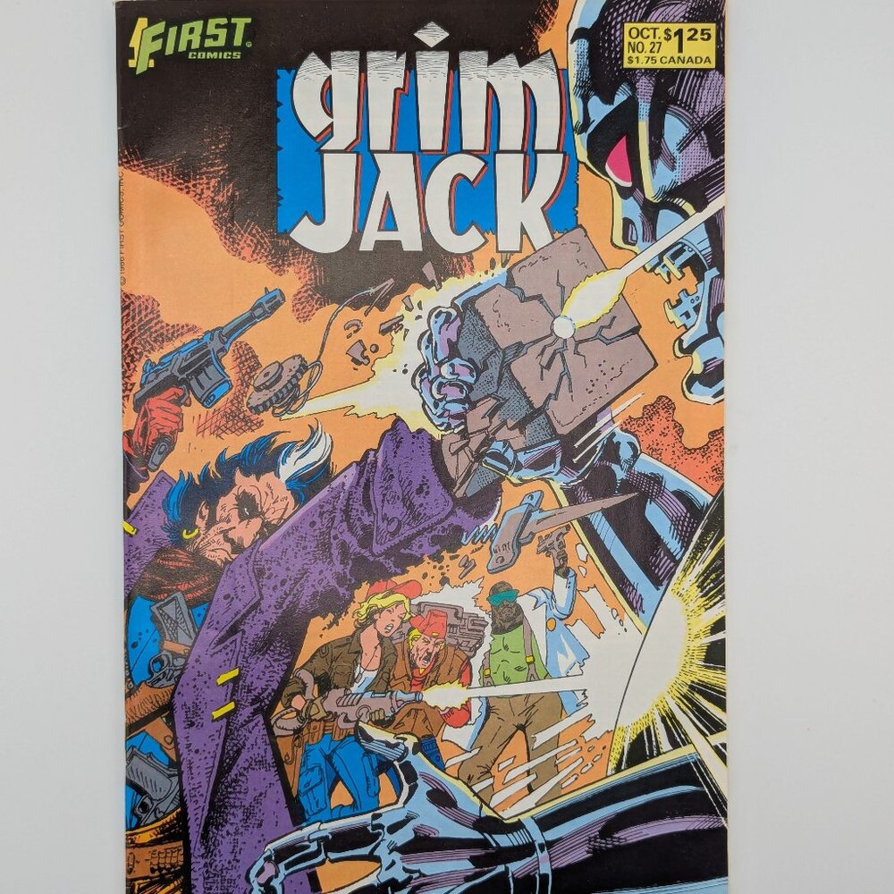 Grimjack #27 (1986) – "Screaming Steel" by John Ostrander and Tom Sutton